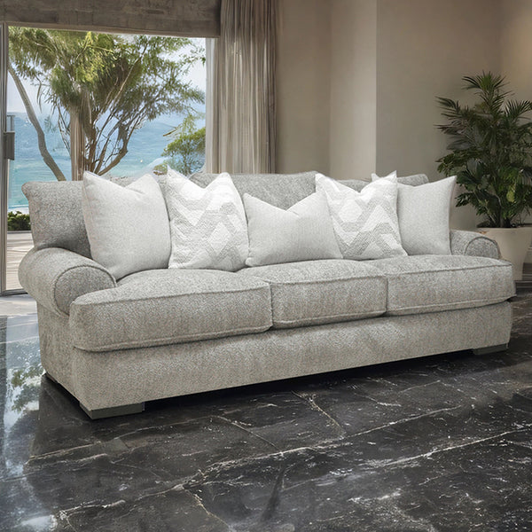 Nerone Sofa & Loveseat Set – Gray