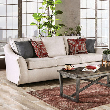 Jarrow Sofa & Loveseat Set – Ivory