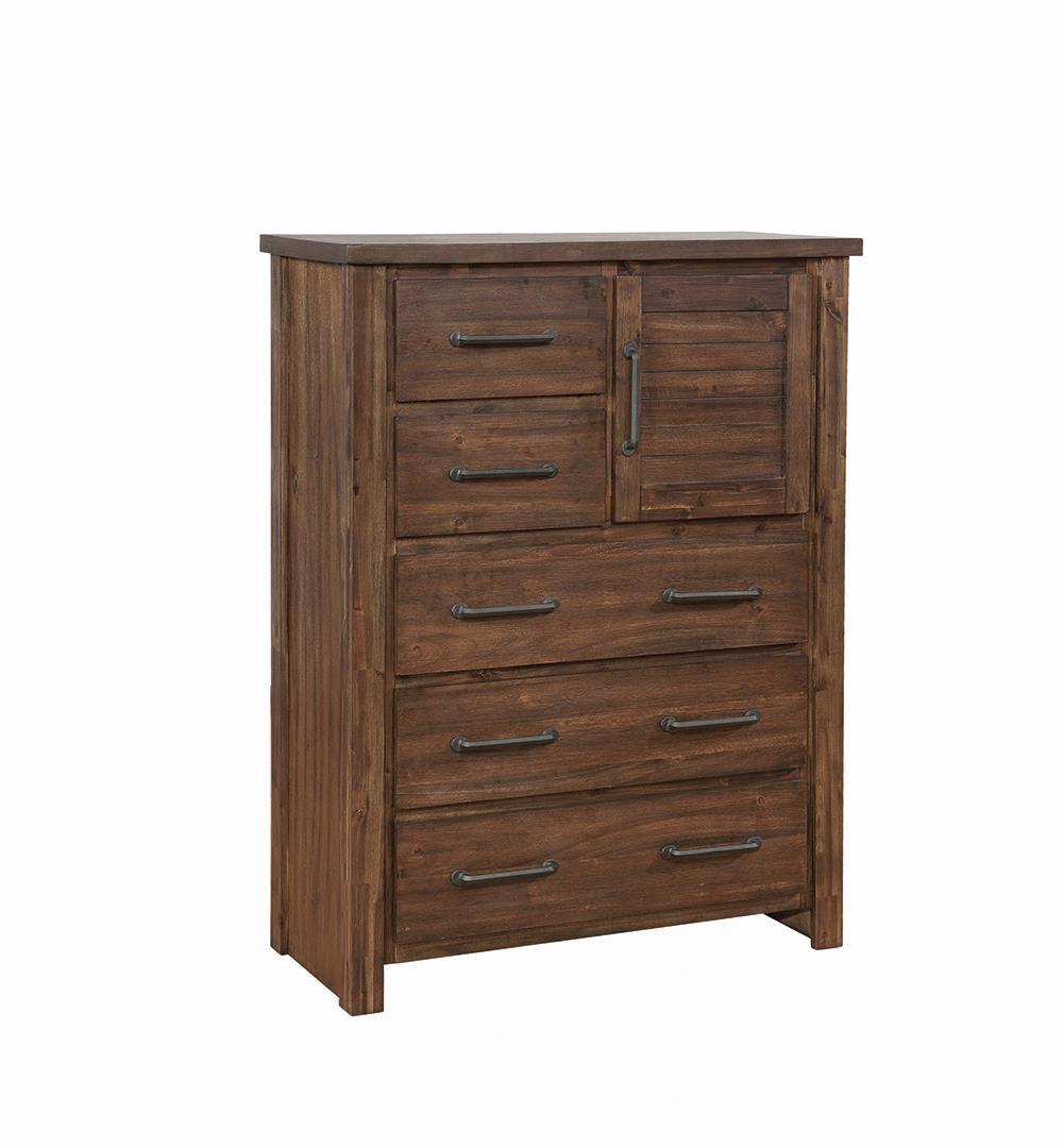 Sutter Creek - 5-Drawer Chest - Brown