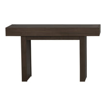 Owen - Rectangle Sofa Table With Hidden Storage - Brown