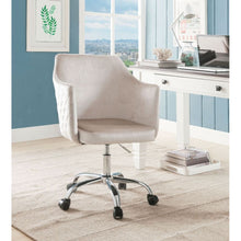 Cosgair - Office Chair - Champagne Velvet & Chrome