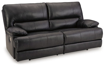 Mountainous - 2 Seat Power Reclining Sofa With Adj Headrest - Eclipse