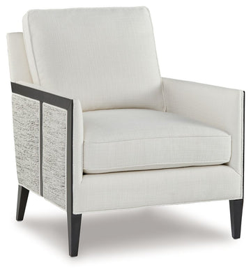 Ardenworth - Accent Chair - Black / Ivory