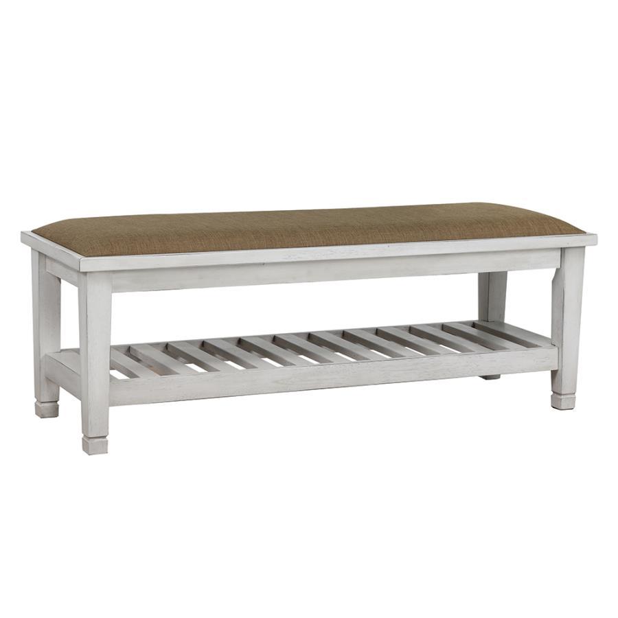 Franco - Bench with Lower Shelf