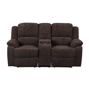 Madden - Loveseat - Brown Chenille