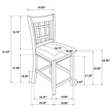 Lavon - Transitional Five-piece Counter-height Dining Set