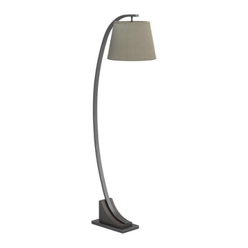 Willa - Empire Shade Floor Lamp - Gray
