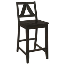 Bairn - Counter Height Stools (Set of 2) - Black Sand With Low Back
