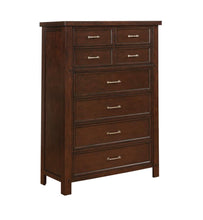 Barstow - 8-Drawer Rectangular Chest - Pinot Noir