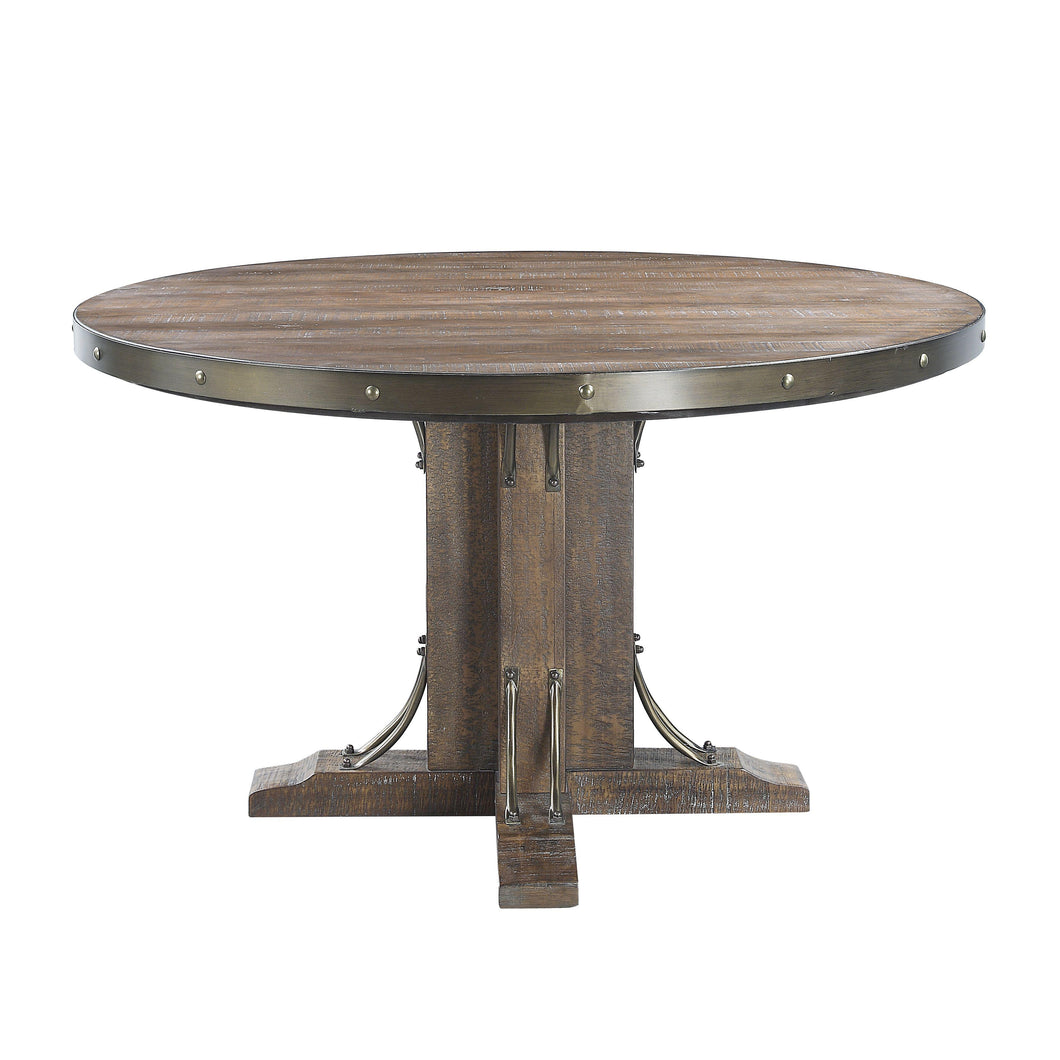 Raphaela - Dining Table - Weathered Cherry Finish - 30