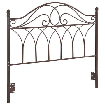 Zola - Metal Queen / Full Open Frame Headboard - Brown
