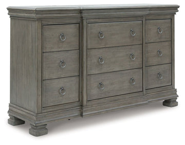 Lexorne - Dresser - Gray