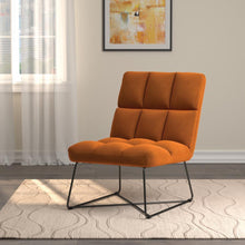 Lux - Armless Upholstered Low Profile Accent Chair