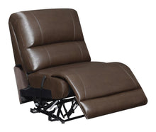 Armless Recliner - Brown