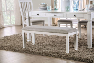 Kaliyah - Bench - Antique White