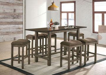 Gumboro - Counter Height Table With 2 x 12" Leaves