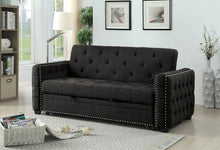 Leonora - Futon Sofa - Gray