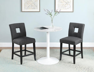 Alandale - Upholstered Counter Height Stool (Set of 2) - Gray