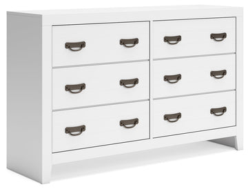 Binterglen - Dresser - White