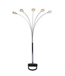 Half Moon Floor Lamp - Black