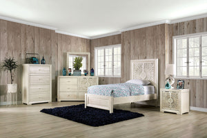 Geneva - Twin Bed - Ivory