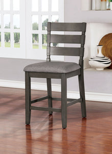 Viana - Counter Height Side Chair (Set of 2) - Gray / Light Gray