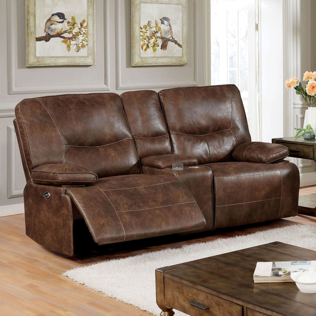 Chantoise - Power Motion Loveseat - Brown