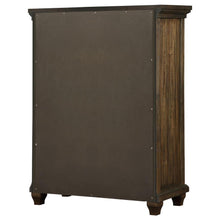 Bennington - Rectangular 5-Drawer Chest - Acacia Brown