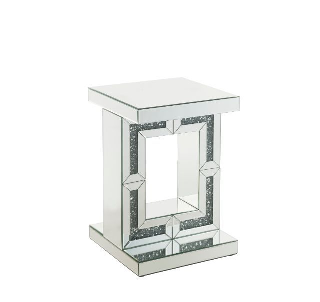 Noralie - Accent Table - Mirrored - 24