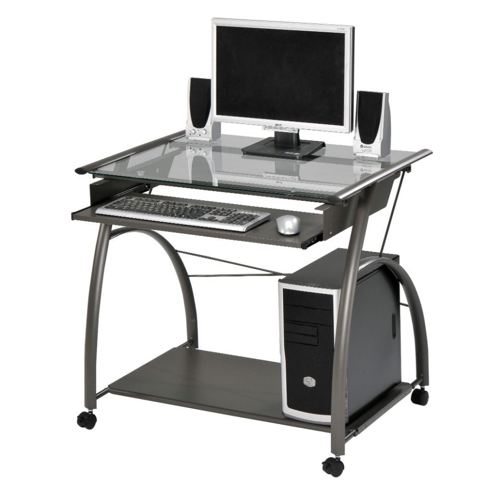 Vincent - Computer Desk - Dark Gray - 32