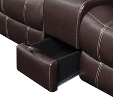 Myleene - Glider Loveseat with Console