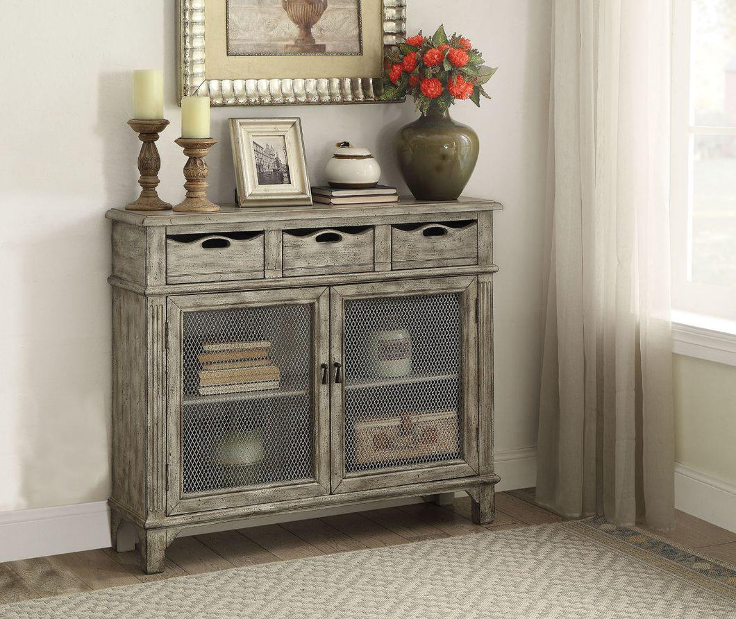 Vernon - Accent Table - Weathered Gray