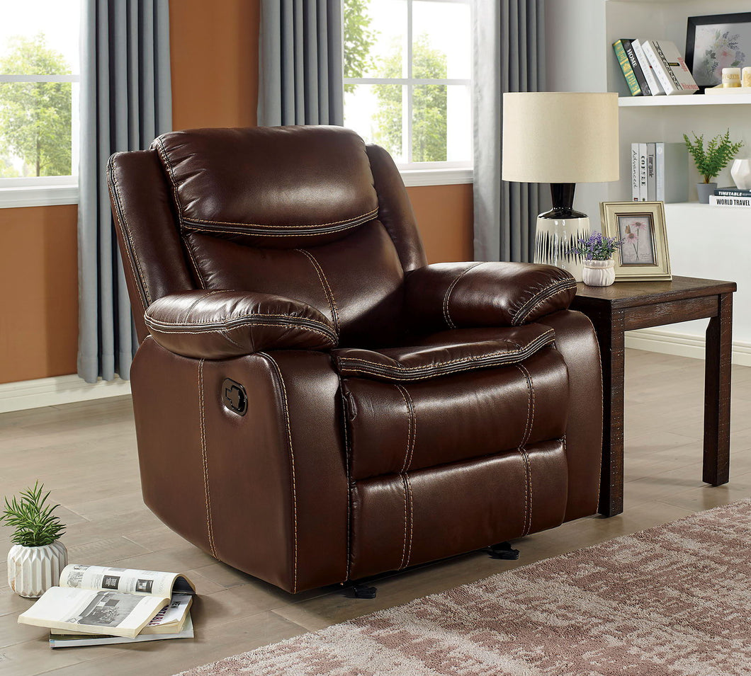 Jeanna - Recliner - Brown