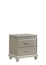 Valiant - Nightstand - Silver