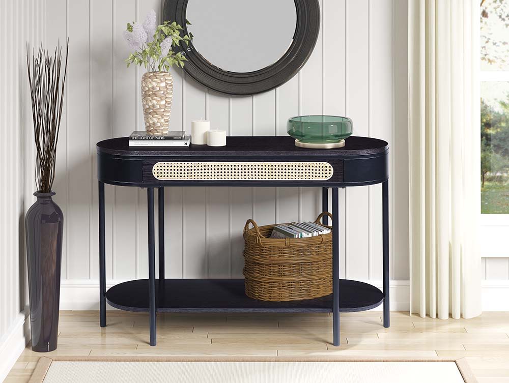 Colson - End Table - Black Finish - 30