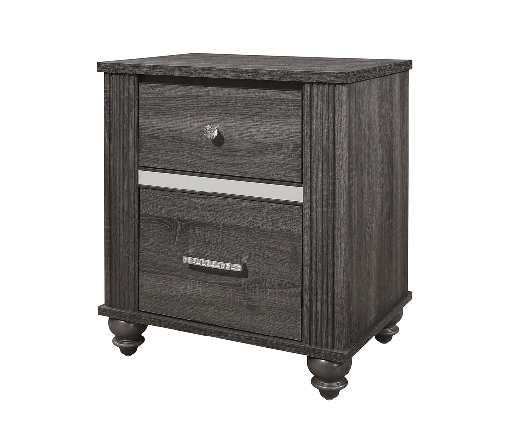 Gaston - Nightstand - Gray