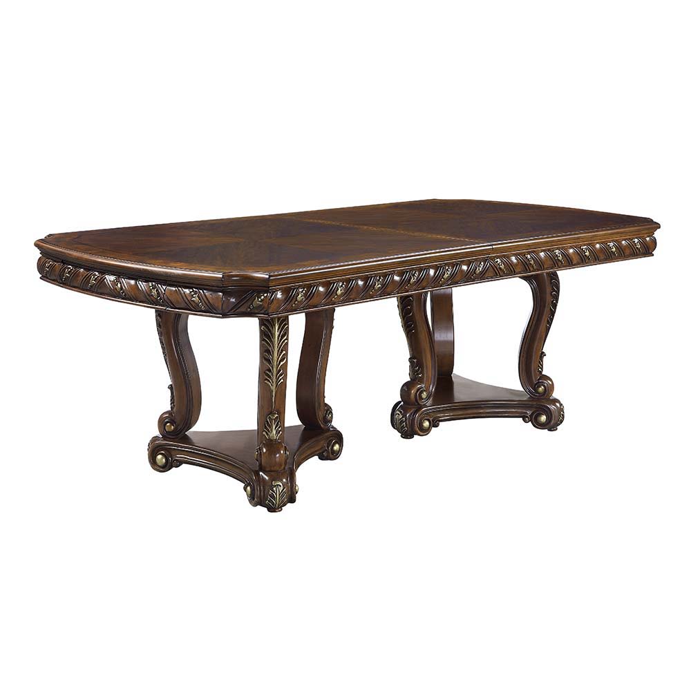 Devayne - Dining Table - Dark Walnut Finish - 30