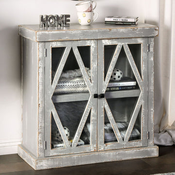 Ledia - Cabinet - Weathered Gray