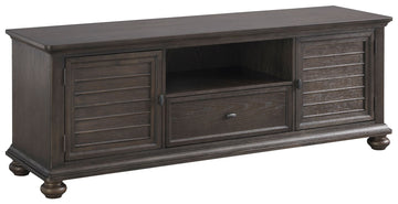 Lanceyard - Grayish Brown - Extra Large TV Stand