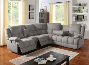 Lynette - Sectional - Gray