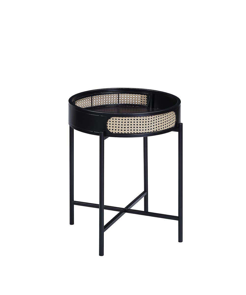 Colson - End Table - Black Finish - 24