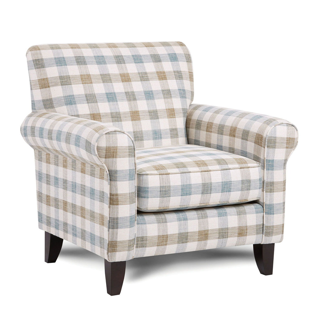Cadigan - Accent Chair - Checkered Multi