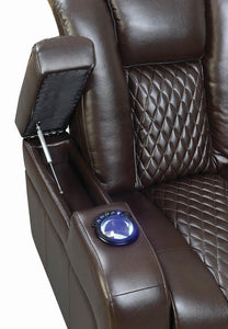 Delangelo - Power Recliner - Brown