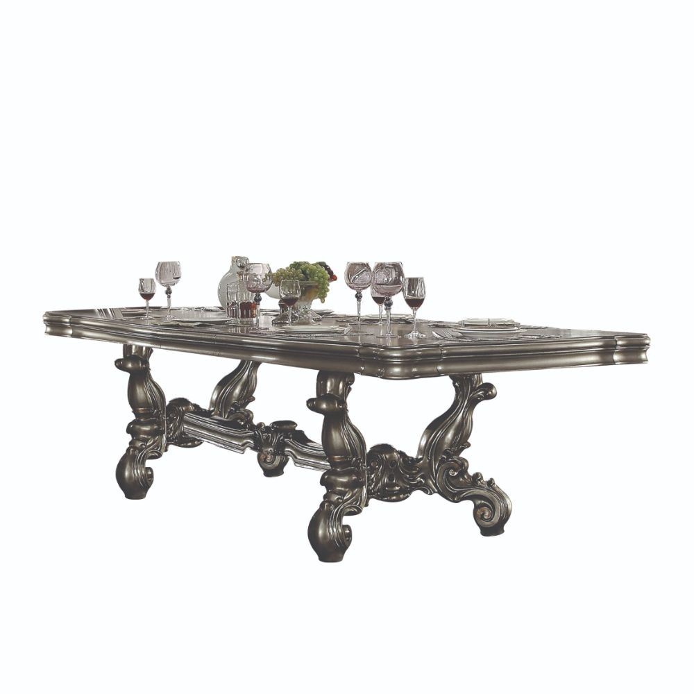 Versailles - Dining Table - Antique Platinum - 32