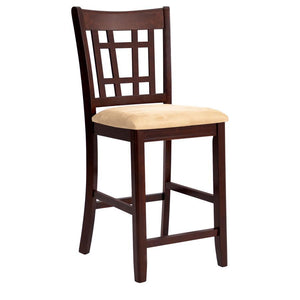 Lavon - 24" Counter Stools (Set of 2) - Tan And Brown