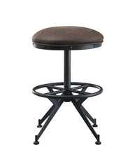 Zangief - Stool (Set of 2) - Salvaged Brown & Black Finish