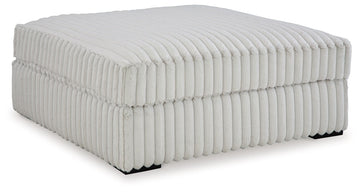 Stupendous - Oversized Accent Ottoman - Alloy