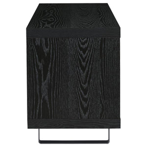 Alton - 3-drawer Black Oak TV Console