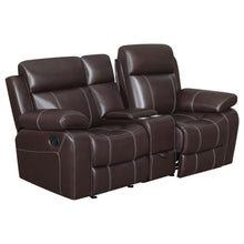 Myleene - Glider Loveseat with Console