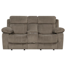 Myleene - Glider Loveseat with Console